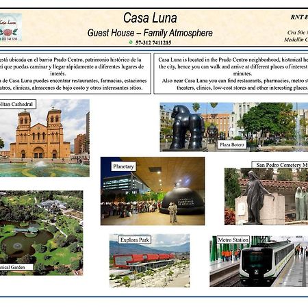Casa Luna -Estrategica Ubicacion- Medellín Exterior foto